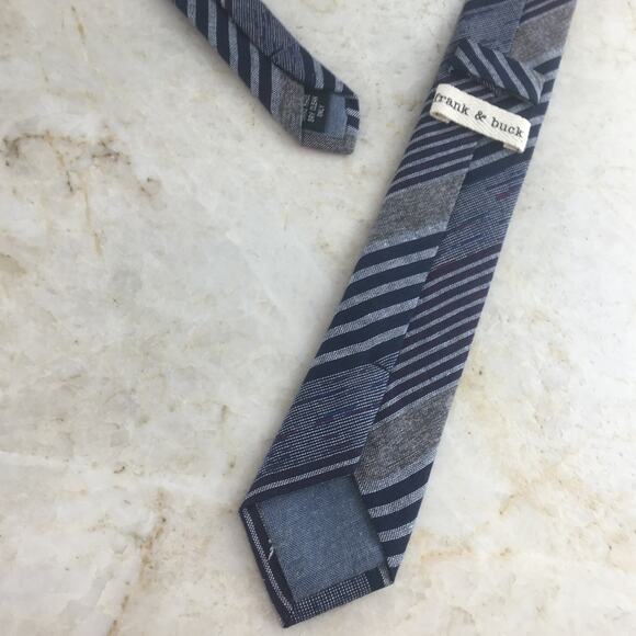 FRANK & BUCK WOVEN COTTON YOUTH NECKTIE - Picture 8 of 14